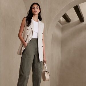 Banana Republic Barrel Pant NWT